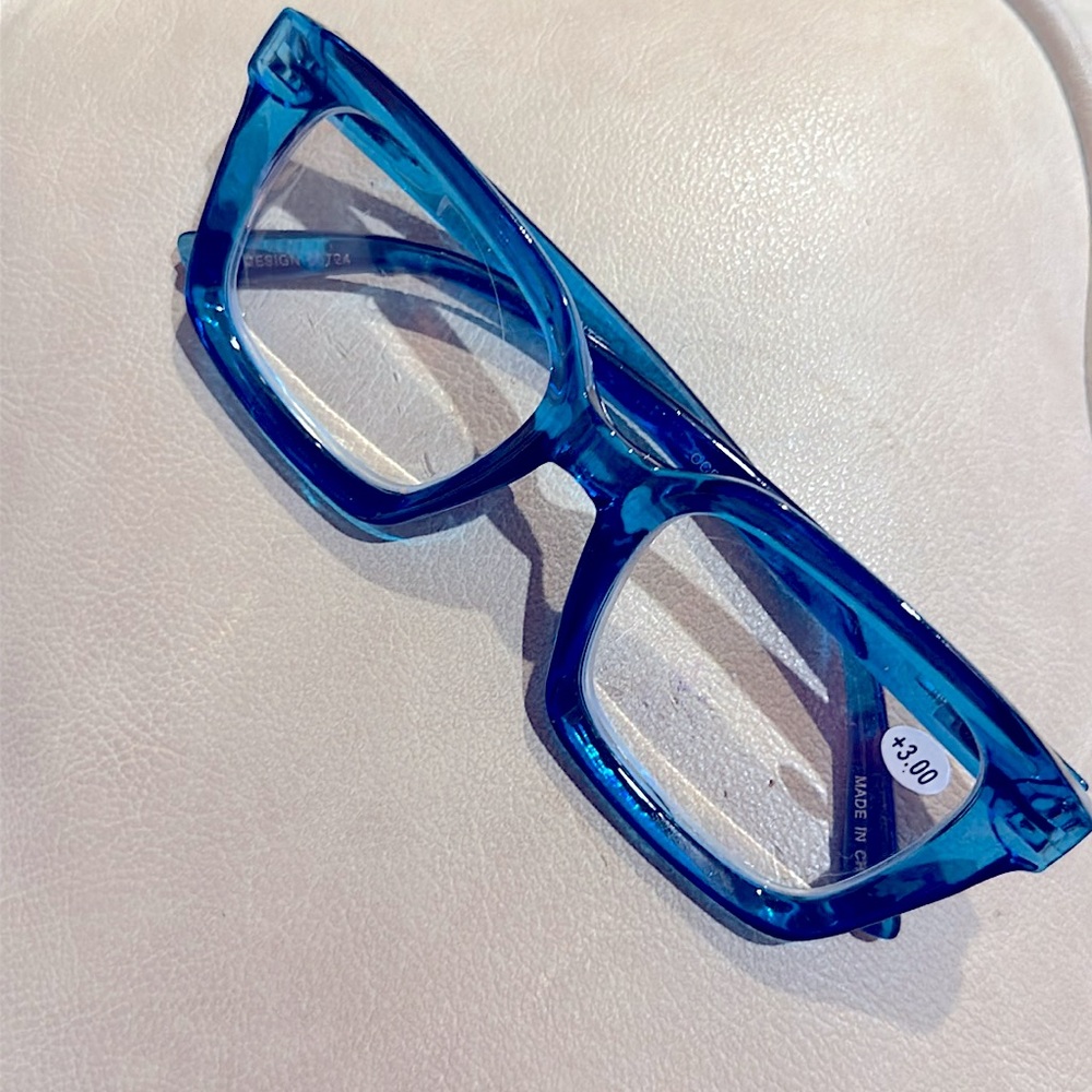 Reading Glasses wide Framed +3.00 - Picture 3 of 3